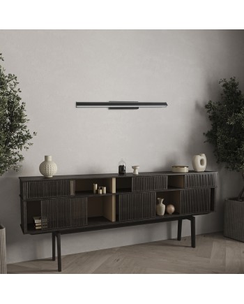 LINEAL * PLAFÓN LED 22W - NEGRO ARENADO